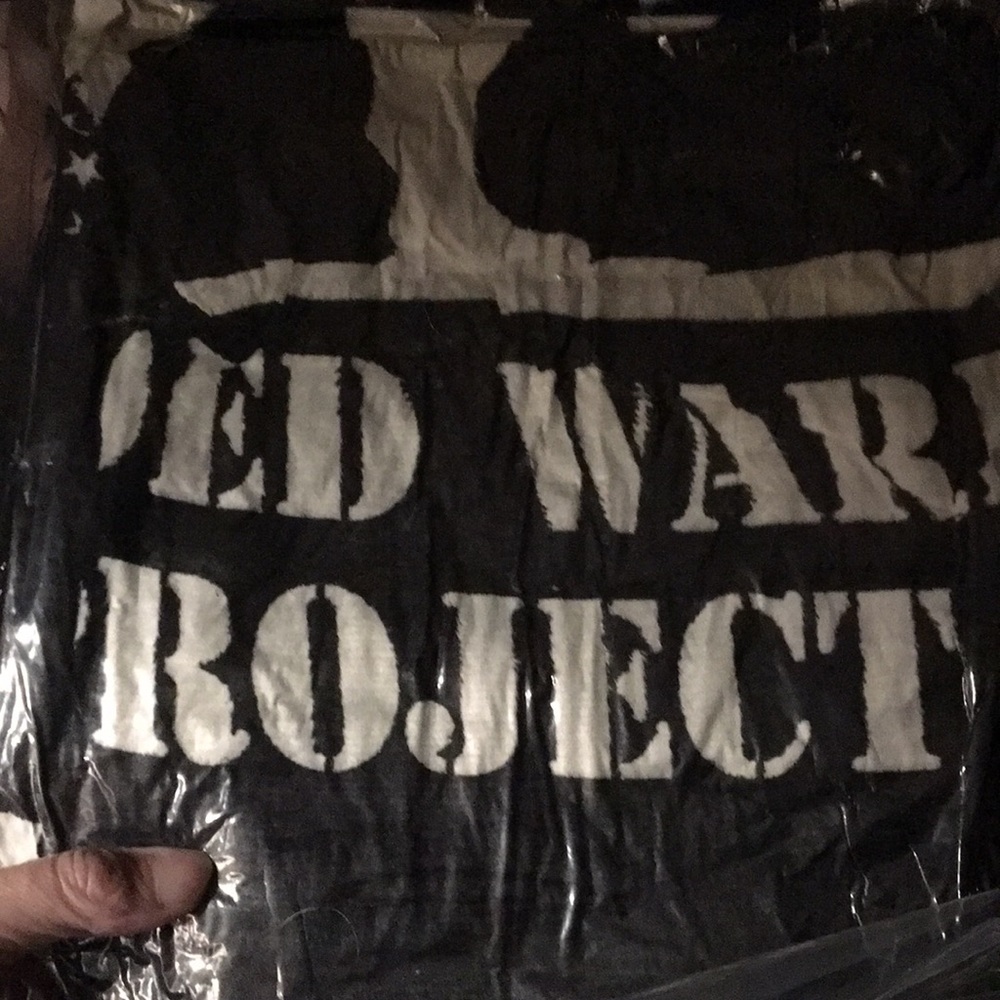 Wounded Warrior Throw NIP 46”  60”